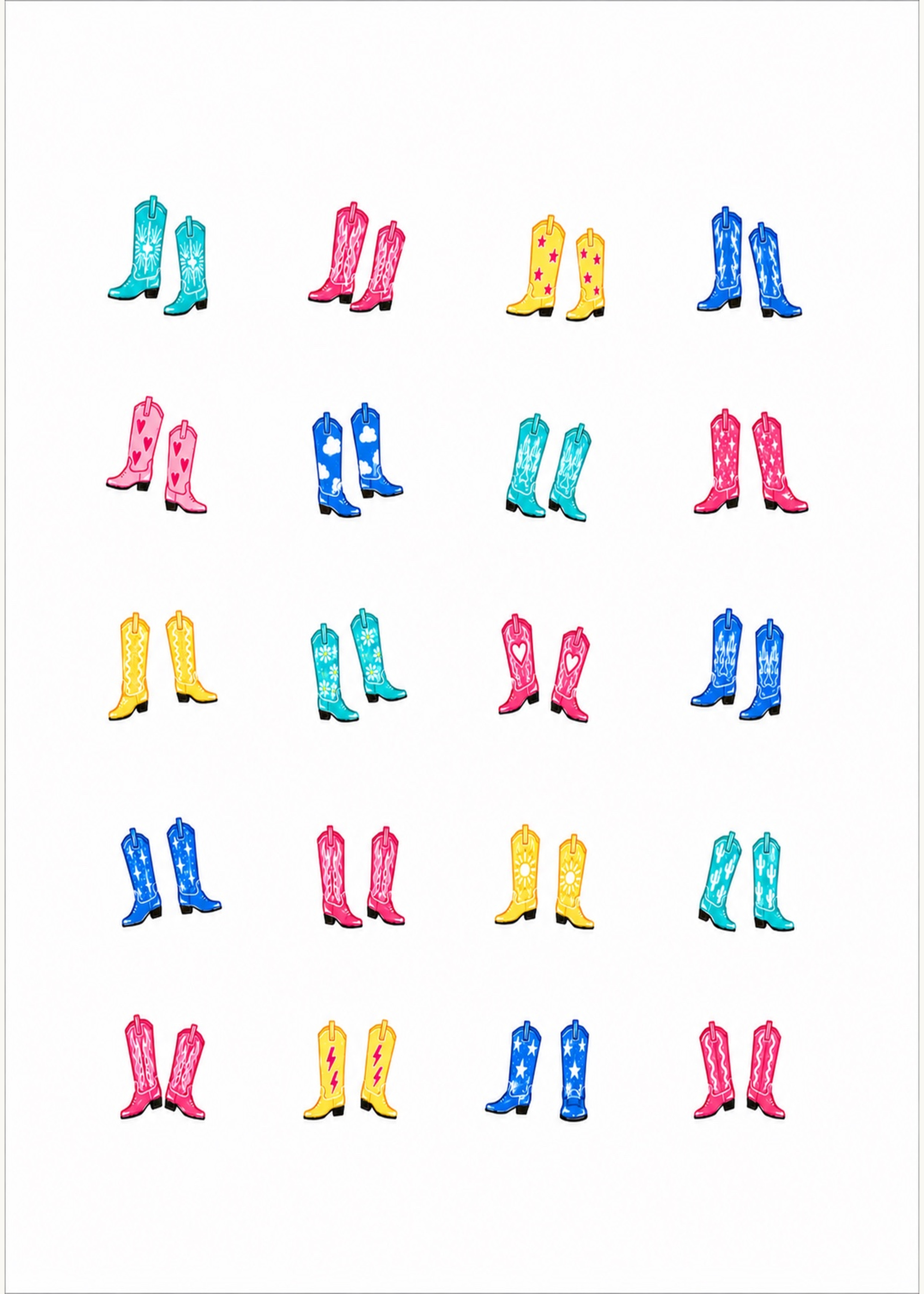 Affiche Santiags de Wone Studio