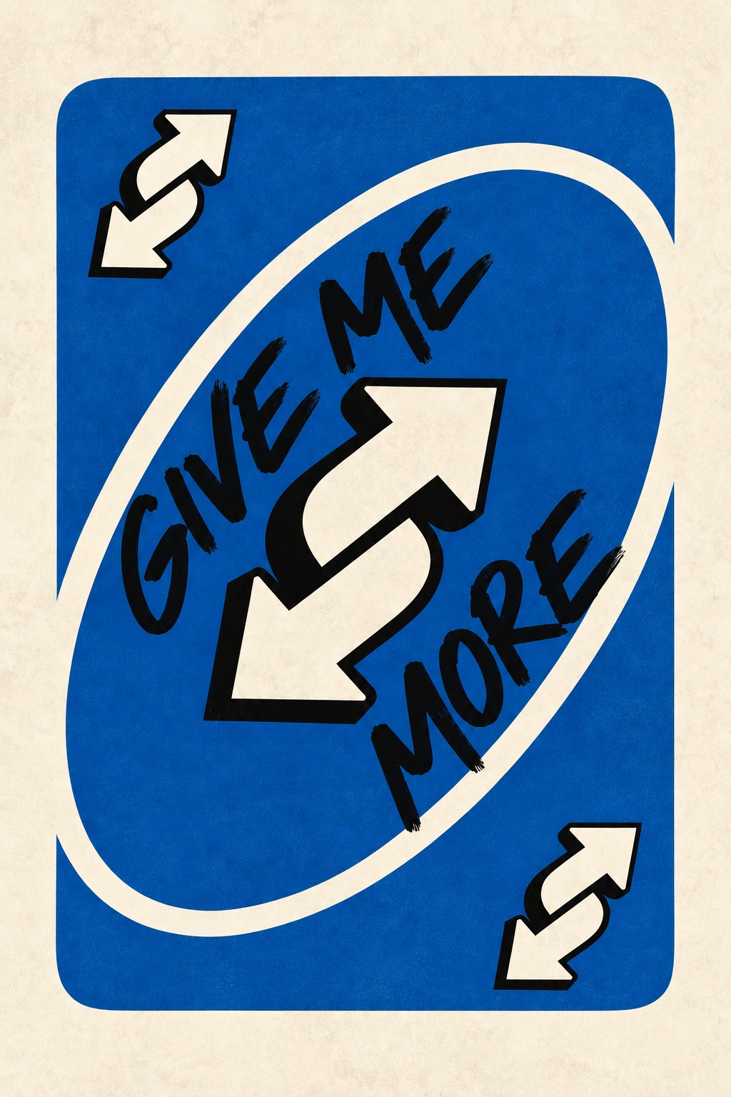 Affiche Give Me More de Wone Studio
